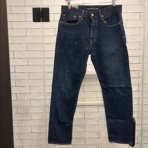 Levi's x Outerknown collab Dark Indigo Straight Jeans